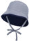 Sterntaler Baby Unisex Hut Baby Wende Fischerhut Karo - Baby Hut, Kopfbedeckung Baby Sommer, Sommerhut Baby - aus Baumwolle - marine, 39