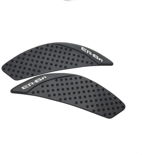 MKBHD Tankdyna Passar for Kawasaki ER6N ER-6N 2006-2015 Motorcykelskydd Anti-halkdekal Gas Knägrepp Dragsida dekorativt papper
