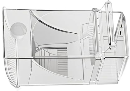 Distributeur de nourriture pour perroquets de grande capacité, amovible, facile à nettoyer, transparent, accessoire de cage pour animaux de compagnie, distributeur automatique de grande capacité