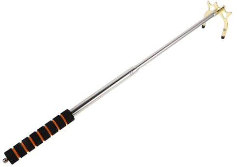 HEMOTON Accessoire Télescopique en Acier Inoxydable Tête Détachable pour Précision Améliorée de Queue de Billard Lors des Parties de Billard ou Snooker