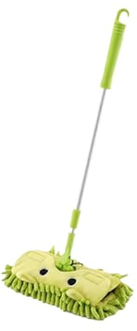 Yuemeuy Serpillière Enfant | Adorable, Télescopique, Démontable, Rotatif | Jouets D'Imitation De Balai À Poussière Réel,pour Éducation Ménagère Jeu de Rôle Cuisine Sol Fenêtre Garçons