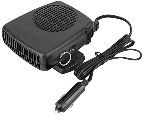Dégivreur de pare-brise de ventilateur de refroidissement de voiture, 12V 150W voiture Portable 2 en 1 chauffage en céramique chauffage de refroidissement ventilateur dégivreur antibuée