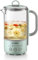 BUYDEEM K314 Reise Wasserkocher Edelstahl, Mini Elektrischer Wasser Kocher 0.7L mit Schott Glas und Kompakt Design
