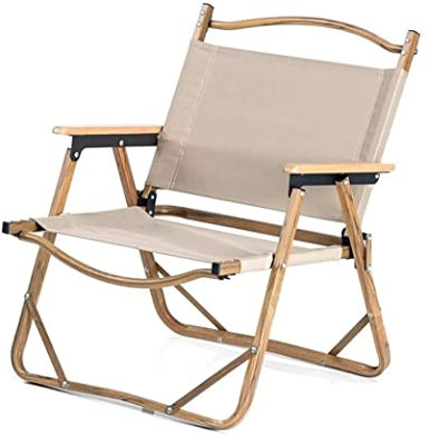 Danzyt Campingstuhl Faltbar Outdoorstuhl Klappstuhl Campingstuhl Aus Holz, Faltbar, Oxford-Stoff, Tragbar, Angelstuhl, Outdoor-Sitz, Picknick, Grill, Strand, Freizeitstuhl Faltstuhl Camping-Stühle