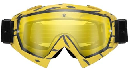 SIROKO Gafas para MTB ciclismo H1 Maribor Amarillo