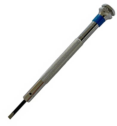 Boley - Cacciavite in acciaio inox, 2,50 mm, strumento blu per orologiaio