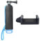 Schwimmender Hand Grip,Handler Für Action Cam,Tauchen Monopod,Floating Hand Grip Stock,Wasserdicht Handler Einbeinstativ,Mit GP-Handyhalterung,Kiuiom