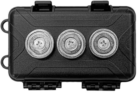 Scatola magnetica per chiavi 'auto, magnetica, supporto sotto i veicoli