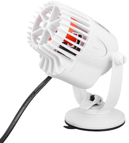 Acouto Bomba para Hacer Acuarios, Sumergible de bajo Ruido, Gran Potencia, Bomba de Circulación para Peces Individuales, Enchufe Europeo, Simulación Temporizada Wav, de Circulación para Acuarios,