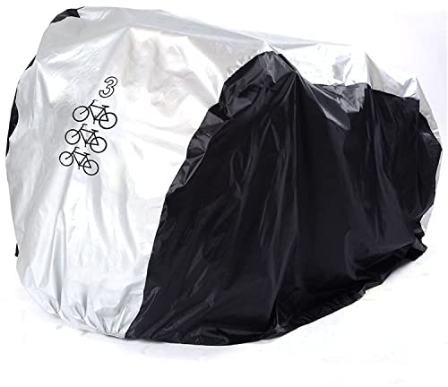 ANFTOP Housse Velo Exterieur Anti-UV Protection Poussière Résistant Impermeable Couverture de Vélo Bicyclette Cycle Scooter Montagne étanche L