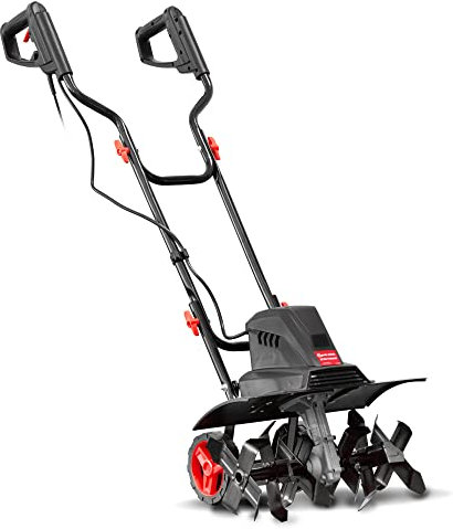 Motobineuse électrique 1500W - 6 Fraises - 45cm - Elem Garden