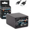 PATONA Platinum NP-FV100A NP-FV100 USB-C Akku 3090mAh, mit direktem USB Eingang (1395), ohne Verwendungseinschränkung HDR CX625 CX730 CX250 PJ810 FDR AX53 AX33 AX100 usw.