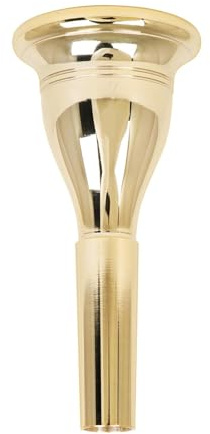 7c Bocchino per trombone tenore, ricambio per tromba, bocchino per performance musicali, bocchino in ottone con gambo a tubo, dimensioni 13,3 mm, per esibizioni musicali e prove