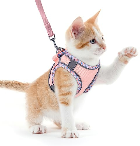 Ankilo Arnés para gatos con correa irrompible