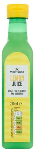 Morrisons Lemon Juice, 250ml