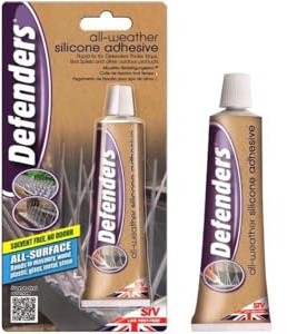 The Big Cheese All-Weather Silicone Adhesive – 80 g, Fixing Glue for Bird Spikes and Prickle Strips. Sealant Cures to Wood, Plastic, Glass, Metal in 24 Hours, Clear