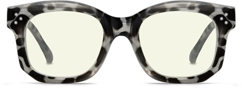 Eyekepper Blaulichtfilter Brille für Damen Lesen Design Lesebrille Block Blaue Strahlen Brillen - Grau Schildkröte +1,00