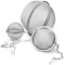 3 Piezas Infusores de Té, Colador de Té Acero Inoxidable, Infusionador de Te con Gancho de Cadena, Tea Infuser, para Preparar Té de Hojas Sueltas y Especias y Condimentos (3 Tamaños)