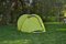 DEFACTO Pop-Up-Zelt –Premium Zweites Zelt 2–3 Personen – Wasserdichter Outdoor-Camping-Schutz Mit Einfacher Aufbau – Inklusive Heringe Und Seile – Tragbares Für Camping/Wanderungen - Orange (Kiwi)