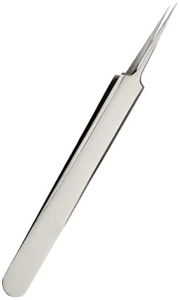 Professionali Comedones Estrattori In Acciaio Inox Pinzette Per Capelli Incarniti Rimozione Punti Neri Splinter Sharp Tip Pinzette per Acne