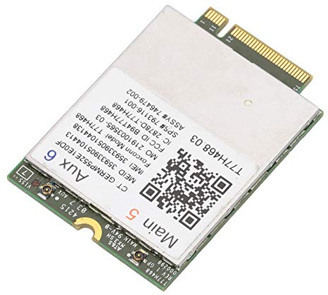 KIMISS Tarjeta de Red Inalámbrica, Módulo 4G LTE WWAN Board Em7455 para LT4211 793116 001 T77H468 M.2