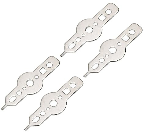 PATIKIL Dart Wrench Tool, 4 Pack Shaft Tightener & Tip Adjuster for Steel and Soft Tips