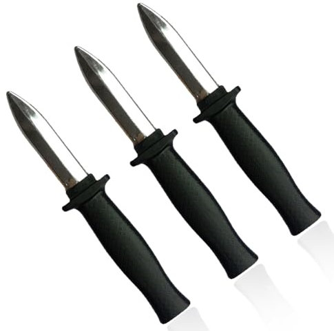 3 Pezzi Coltello Pugnale a Scomparsa, Pugnale in plastica, Coltello Finto Divertente Bambini Adulti Scherzo Parodia Falso Coltello Trucco Puntelli, Pesce d'aprile,scherzi di Halloween