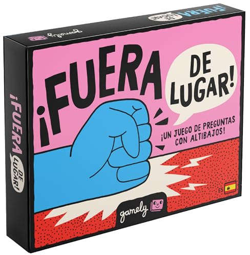 Gamely ¡Fuera de Lugar! | El Divertido Juego de Preguntas en el Que pondrás a Prueba tu intuición | Ideal para Niños, Adolescentes y Adultos