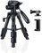 ZOMEI Mini Travel Tabletop Tripod with 3-Way Pan Head Quick Release Plate,Compatible with DSLR Camera/iPhone/Android/Sport Camera, Perfect for Video, Live Stream, Vlogging, Tiktok