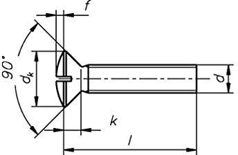 Dresselhaus Linsensenkschrauben m. Schlitz Messing 74153300 vernickelt M 5 x 16 mm 100 Stück