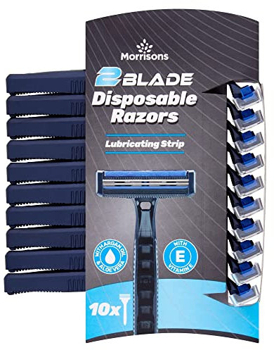Morrisons Rasoi usa e getta a doppia lama, 10 pezzi