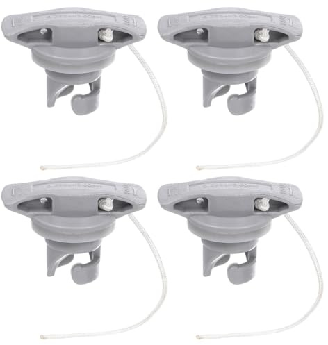 KICHOUSE Tapones De Válvula De Aire Profesionales para Kayak Y Barco Inflable Cubiertas Resistentes Al Desgaste Accesorios Portátiles para Deportes Acuáticos