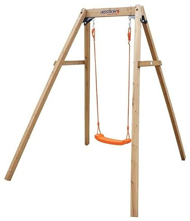 Altalena Da Giardino Per Bambino Legno Set Altalena da Giardino Misure A Scelta cm in Legno di Pino (156x200x201cm)