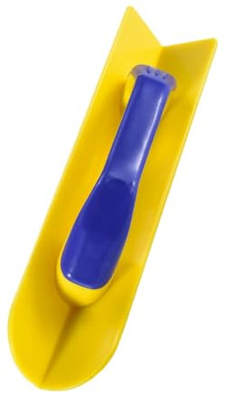 Paleta de esquina – Aplicador de espátula lisa de esquina de pared | Herramienta de yeso interior exterior de polipropileno templado | Paleta de esquinas profesional para acabado de paneles