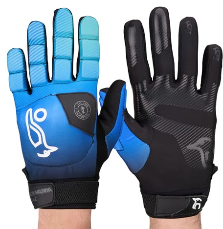 Kookaburra Clone Hockey Glove – Size XSMall - Lightweight Protection, Rubberised Palm Grip, Blue