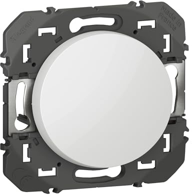 Poussoir simple DOOXIE 6A 250V~ finition blanc DOOXIE LEGRAND