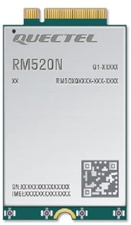 Quectel RM520NGLAA-M20-SGASA M.2 - Módem (5G/LTE CAT)