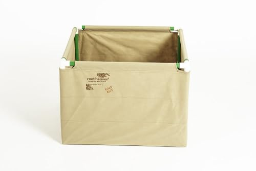 ALMICANNA Root RIOT: Root Heaven Living Soil Beet aus 100% Polypropylen 80 x 80 x 50 cm für den Anbau von Cannabis - Optimale Wohlfühlbedingungen für Pflanzen