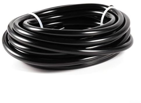 Zilimontt Tubo per irrigazione a goccia capillare in PVC nero, 20 m, sistema di irrigazione da giardino, adatto per aiuole, orti, serre