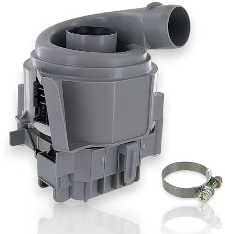 DL-pro Heizpumpe für Bosch Siemens Neff Balay Constructa 755078 00755078 1BS3610-6AA Pumpe Heizung für Geschirrspüler Spülmaschine