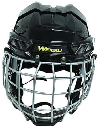 Aymzbd Ice Hockey Helmet, S - Black, Unisex-Youth, Adults, Male, Ice Skating, Roller Skating, Sports Helmet