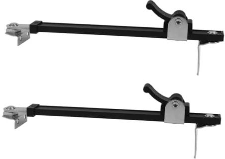 DIYEAH 2piezas Soportes Telescópicos para Ventanas Cerraduras para Ventanas Abatibles Resistente Herrajes para Contraventanas Uso Diario Casa o Oficina