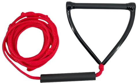 our fave Corde de Wakesurf avec poignée antidérapante pour ski nautique avec lignes droites pour surfer en toute sécurité dans diverses eaux Longueur réglable