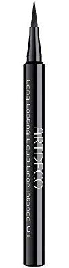 ARTDECO Long-Lasting Liquid Liner Intense - Flüssiger, farbintensiver Eyeliner in Stiftform mit flexibler Nylon-Filzspitze für dramatische und langanhaltende Looks - 1 x 0,6 ml
