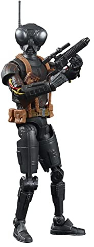 Star Wars The Black Series Q9-0 (ZERO) Toy 15 cm-Scale The Mandalorian Collectible Figure with Accessories, Toys for Kids Ages 4 and Up
