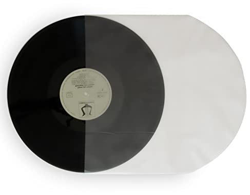 Heldenklang® Antistatische Schallplatten Innenhüllen – LP Innenhüllen mit Abrundung – Vinyl Schutzhüllen aus HDPE