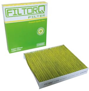 FILTORQ FILTER CK 8586 Innenraumfilter – Kabinenluftfilter mit Aktivkohle kompatibel für Opel Astra J, Cascada, Insignia, Mokka, Zafira, Chevrolet Cruze, Aveo 2, Malibu, Saab, Buick, Cadillac