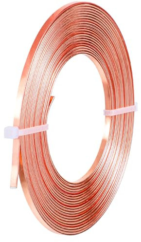 Anlaufbeständiger Schmuckdraht, 5m Lang 3 Mm Breiter Aluminiumdraht Für Diy-Schmuckhandwerksherstellung, Biegsamer Aluminiumdraht Zum Basteln Schmuckherstellung, Flacher Einfassungsdraht