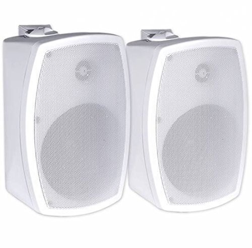 System One – od520 WH - Coppia di casse acustiche per interni ed esterni. Colore: Bianco.