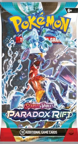 Pokemon TCG: Scarlet & Violet: Paradox Rift: Pacchetto Booster - 10 Carte
